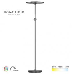PODNA LAMPA LT400CR 40W+8W RGB/CCT DIM CRNA