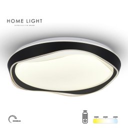 SOLEA 107 PLAFONSKA SVETILJKA 24/48W CCT CRNA DIM