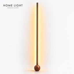 SOLEA 167 PODNA LAMPA 30W 3000K CAPPUCCINO/CRVENA
