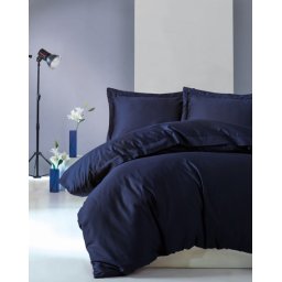 Dekordom posteljina cb elegant saten - lacivert ( 015134 )