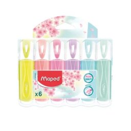 Maped text marker fluo pep's pastel 1/6 ( m742558 )