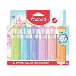 Maped text marker fluo pep's pastel 1/6 ( m742511 )