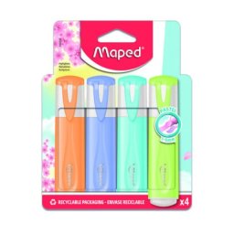 Maped text marker fluo pep's pastel 1/4 ( m742510 )