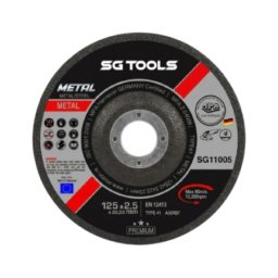 SG TOOLS SG11005 rezna ploča 125 x 2.5mm Metal Premium A 30 RBF ( SG11005 )