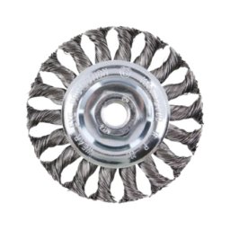 SG Tools SG12003 upletena kružna četka 175mm. čelična žica 0.5mm. ( SG12003 )
