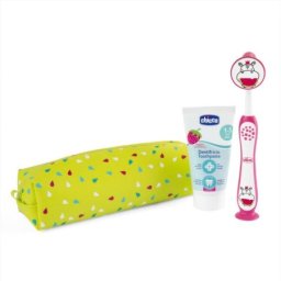 Chicco set za pranje zuba 36m+,hippo ( A091831 )