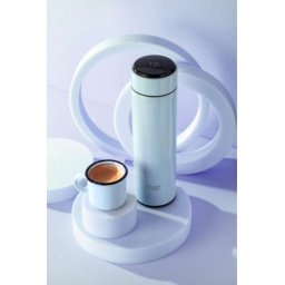 Adler ad4506bl termos boca sa LED ekranom, plava, 473ML