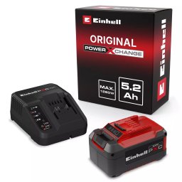 Einhell PXC Starter-Kit set punjač i 5.2Ah baterija, 18V