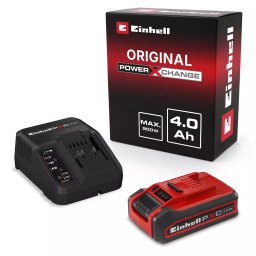 Einhell PLUS PXC Starter-Kit set punjač i 4Ah baterija, 18V