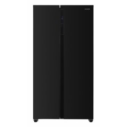 Heinner hsbs-h442nfbke++ 442l/ nofrost/ 90x177/ inverter/ crni sbs frižider
