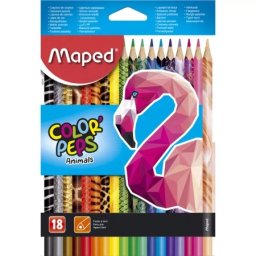 Maped bojice color peps animal 1/18 ( m832218 )