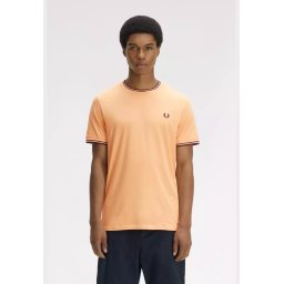 FRED PERRY TWIN MAJICA PEACHFN