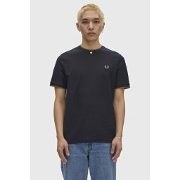 FRED PERRY CREPE MAJICA BLACK