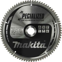List cirkulara za aluminijum Makita 260x30mm 80Z
