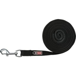 Trixie Pamučni Tkani Povodac 10m / 20mm – Crni