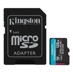 Kingston+SD adapter SDCG4/128GB - 200/160 MB/s Micro SD Card 128GB