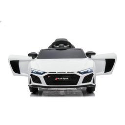 Automobil na akumulator za decu - Audi R8 Spyder Beli ( 13358 )