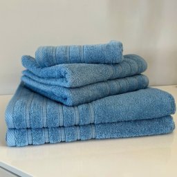 Peškir Bordura 50x100cm 550g/m2 Plava boja ( VLK000665-plavaboja26 )