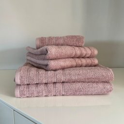 Peškir Bordura 40x80cm 550g/m2 Svetlo Roze boja ( VLK000661-svetlorozeboja26 )