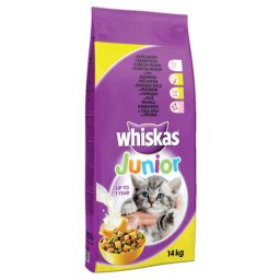 Whiskas Briketi Junior Piletina - 14 kg