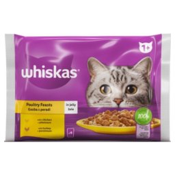 Whiskas Kesice Izbor Živine 4×85 g - 340 g