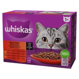 Whiskas Kesice Izbor Mesa 12×85 g - 1,02 kg
