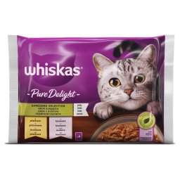 Whiskas Pure Delight Izbor Živine 4×85 g - 340 g