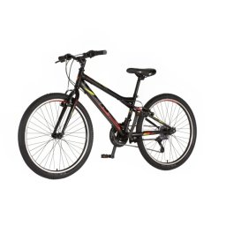 Dečija bicikla Venssini Junior Parma 24/V-brake kontra/18 brzina/crno-crvena perla