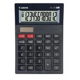 CANON kalkulator AS-120, solar+baterija