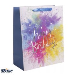 Viter kesa happy birthday in spilled paint xl ( 370329 )