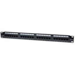 Intellinet 520959 19"/1U Cat6/24 port Patch panel Manhattan