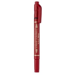 Pentel marker n-75 twintip 0.3/1.2 crven ( p.n75b )