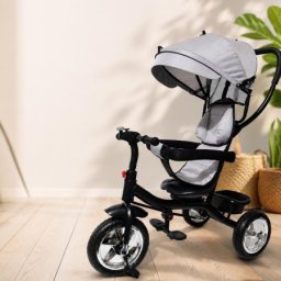 Baby Hope tricikl sa rotirajućim sedištem sivi ( 800124 )