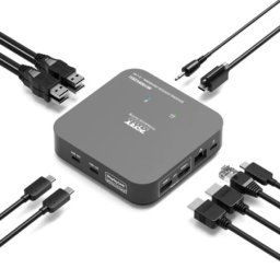 Port Designs docking station 2x4K 10 uređaja 85W