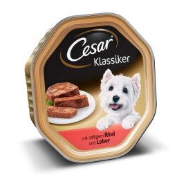 Cesar Classics Pašteta za Pse sa Govedinom i Džigericom, 150g