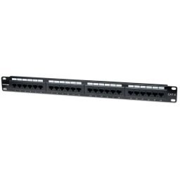 Intellinet Patch panel Manhattan 520959 19"/1U Cat6/24 port
