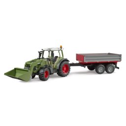 Traktor Fendt 211 Vario sa utovarivačem i tandem kip prikolicom