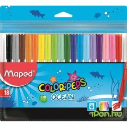 Maped flomasteri COLOR`PEPS ocean 1/18