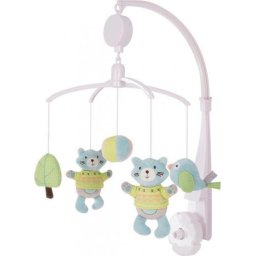 KikkaBoo Muzička vrteška za krevetac KIT the CAT