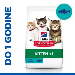 Suva hrana za mačke Hill's Science Plan Kitten sa Tunjevinom 7 kg