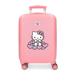 Dečiji kofer ABS 50cm Joumma Hello Kitty Hearts&Dots Pink (2031341)
