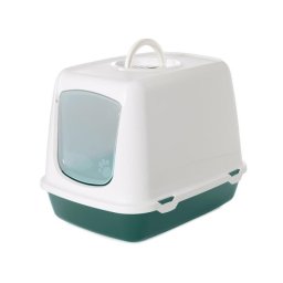 SAVIC Toalet sa vratancima Oscar zeleno beli 50x37x39cm