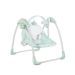 KikkaBoo Ljuljaška za bebe CHILLO JUNGLE KING Mint