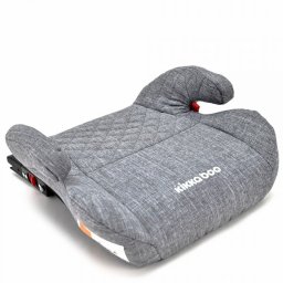 KikkaBoo Auto sedište-Booster za decu 15-36kg GROOVY ISOFIX Dark Grey