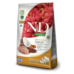 N&D Suva hrana Quinoa Skin&Coat Quail, Coconut-Curcuma 2,5 kg