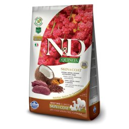 N&D Suva hrana Quinoa Skin&Coat Venison, Coconut-Curcuma 2,5 kg