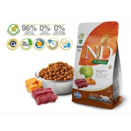 N&D Suva hrana Cat Pumpkin Venision-Apple 5 kg