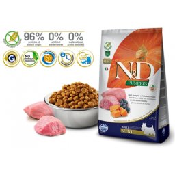 N&D Suva hrana Pumpkin Mini Lamb&Blueberry 2,5 kg