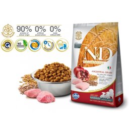N&D Suva hrana LG Puppy Medium-Maxi Chicken&Pomegranate 2,5 kg