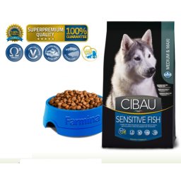 CIBAU Suva hrana Fish Medium-Maxi Sensitive 12kg